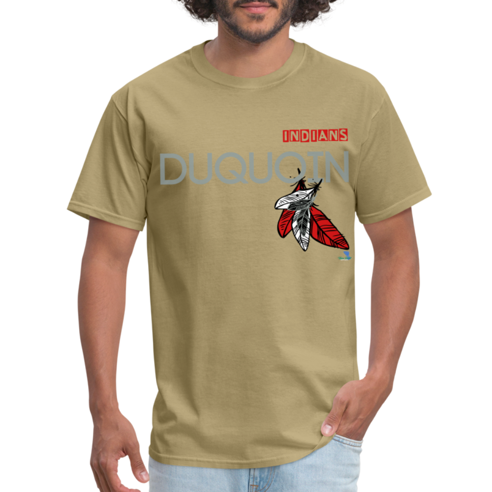 New DuQuoin Indians Unisex Classic T-Shirt - khaki