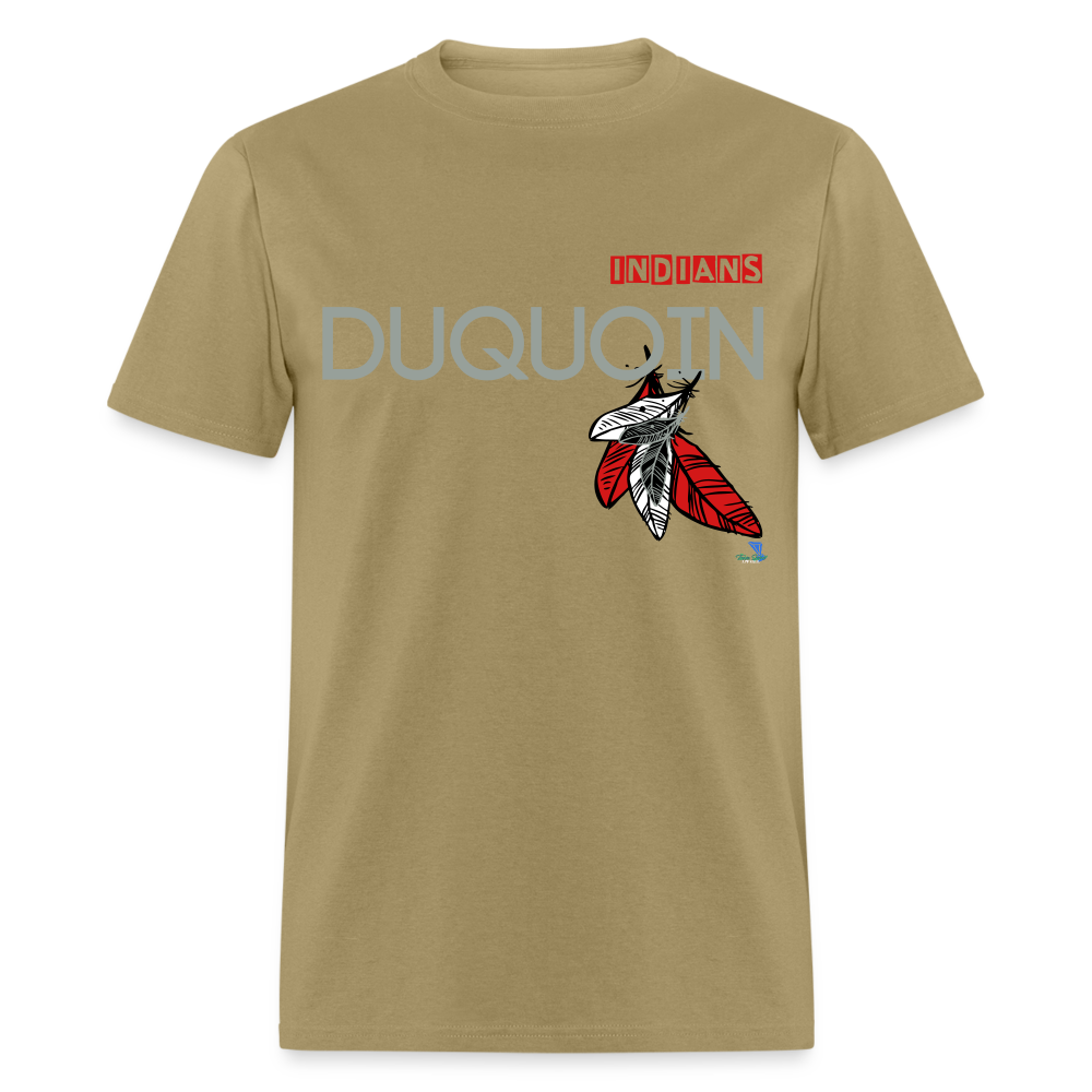 New DuQuoin Indians Unisex Classic T-Shirt - khaki