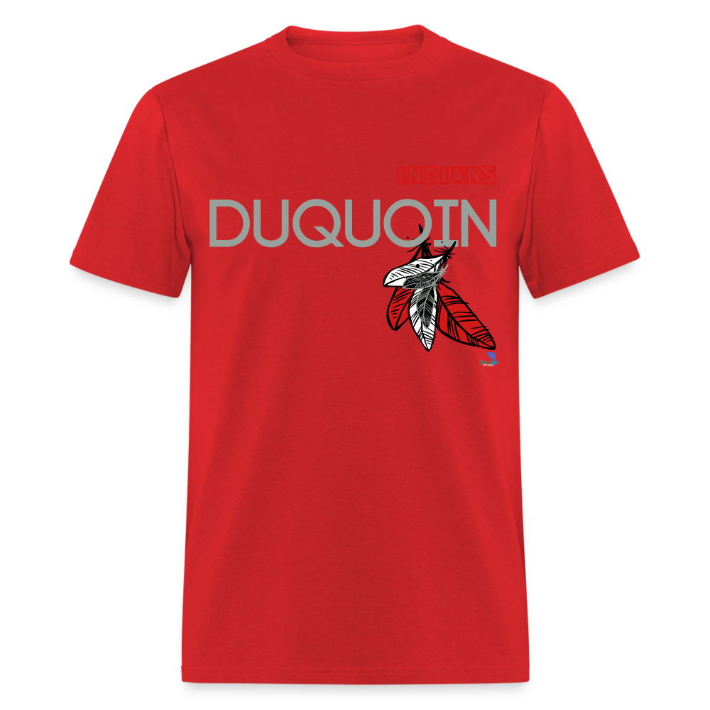 New DuQuoin Indians Unisex Classic T-Shirt - red