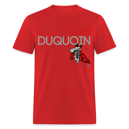 New DuQuoin Indians Unisex Classic T-Shirt - red