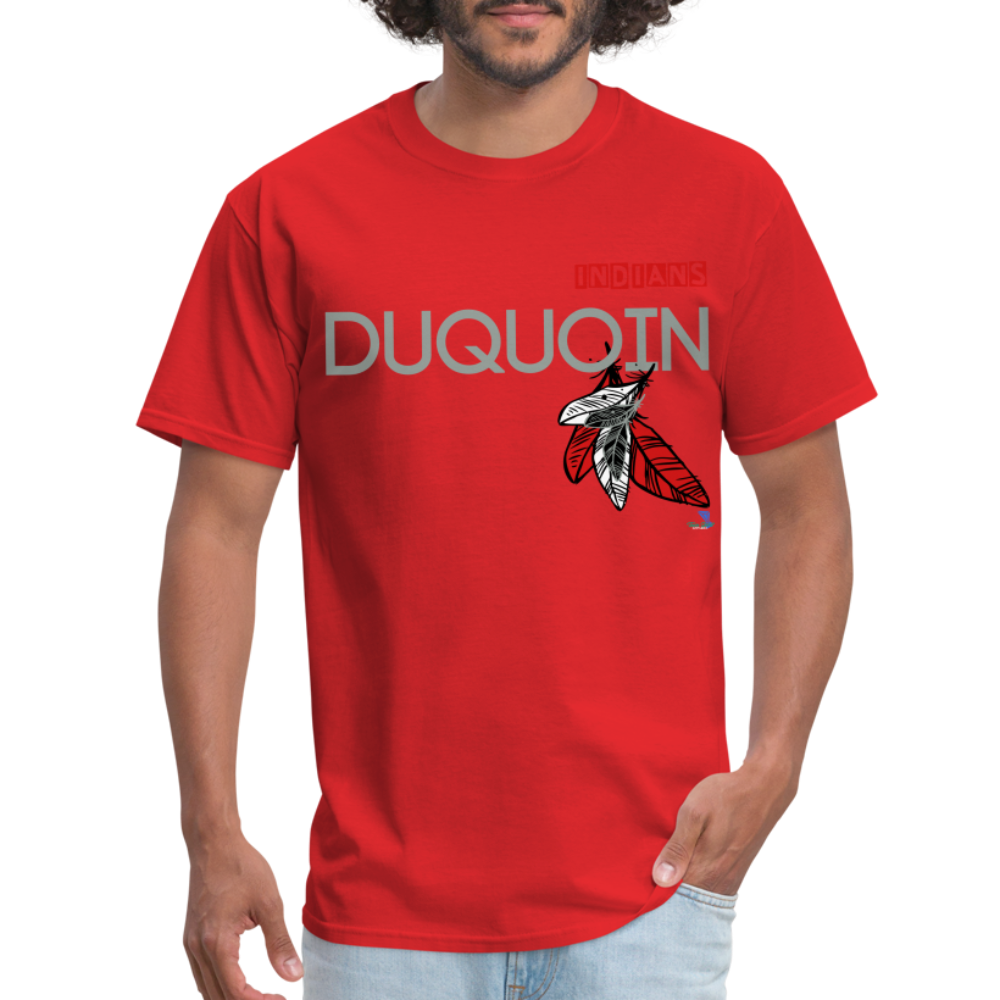 New DuQuoin Indians Unisex Classic T-Shirt - red