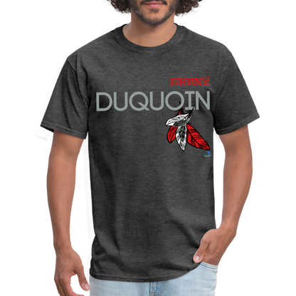 New DuQuoin Indians T-Shirt - heather black