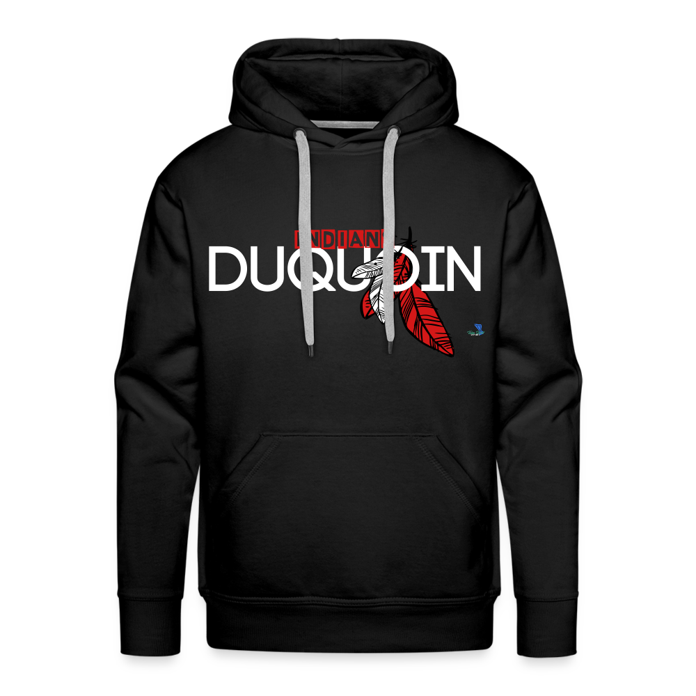 New DuQuoin Indians Unisex Premium Hoodie - black