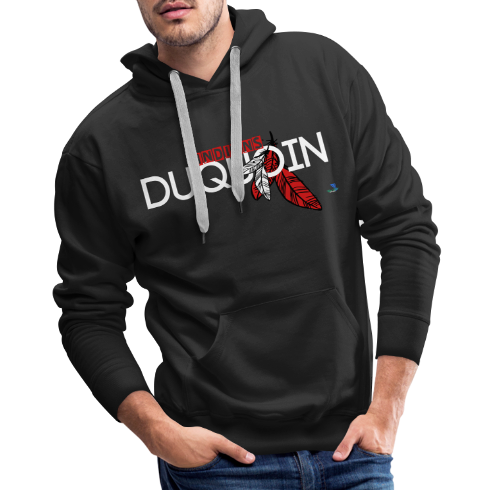 New DuQuoin Indians Unisex Premium Hoodie - black