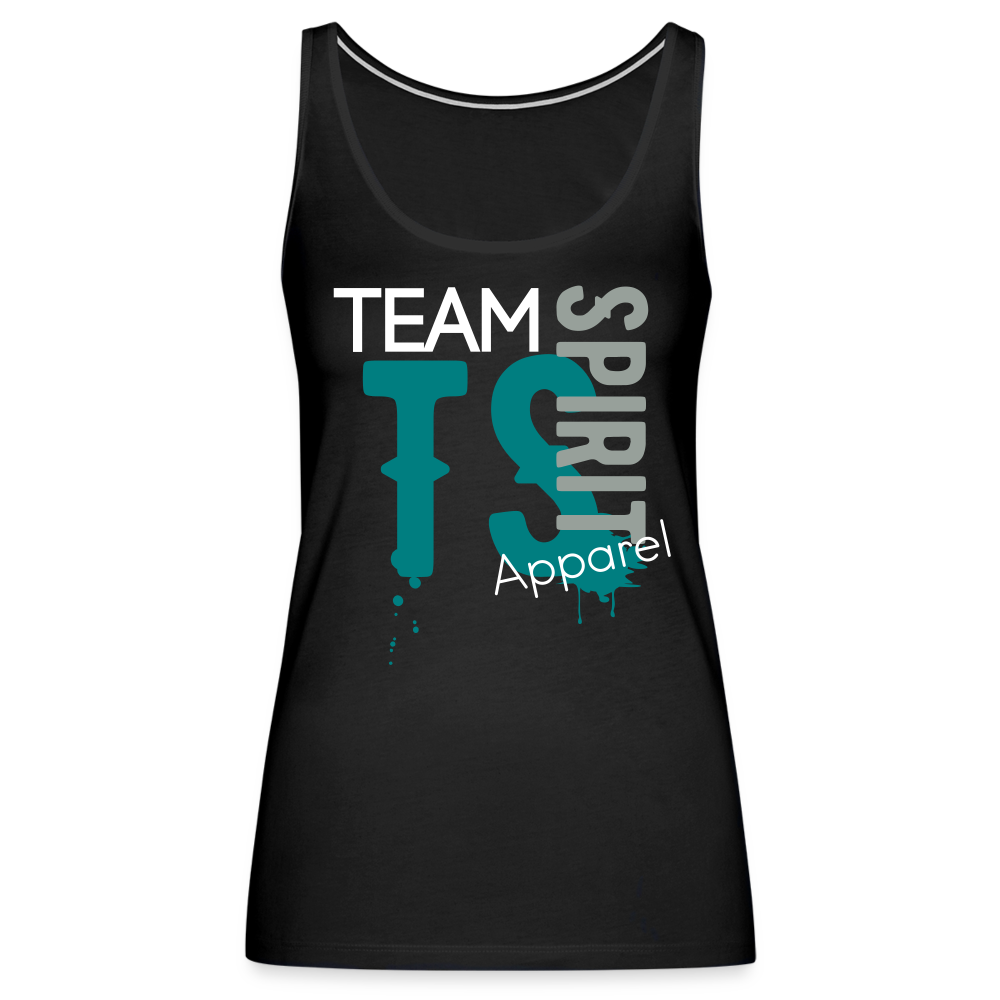 Team Spirit Apparel Women’s Premium Tank Top - black