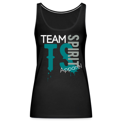 Team Spirit Apparel Women’s Premium Tank Top - black