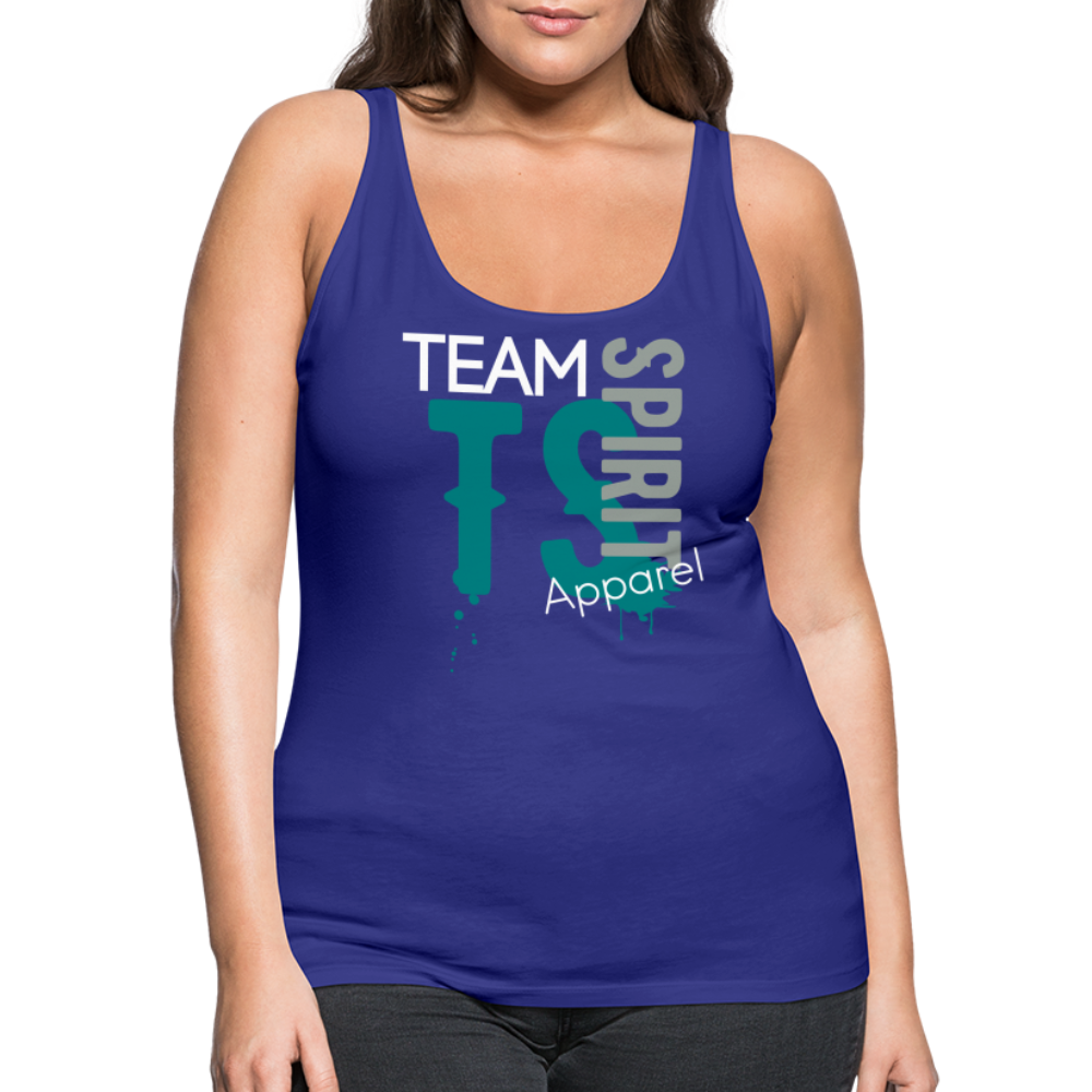 Team Spirit Apparel Women’s Premium Tank Top - royal blue