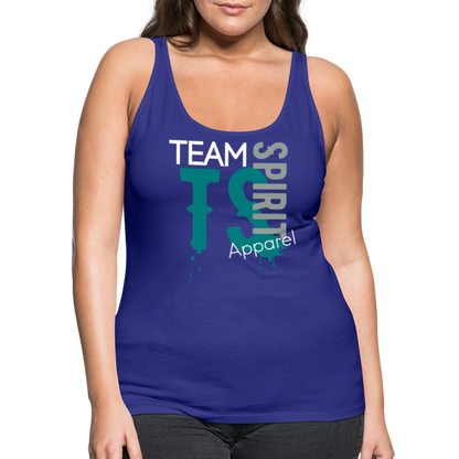 Team Spirit Apparel Women’s Premium Tank Top - royal blue