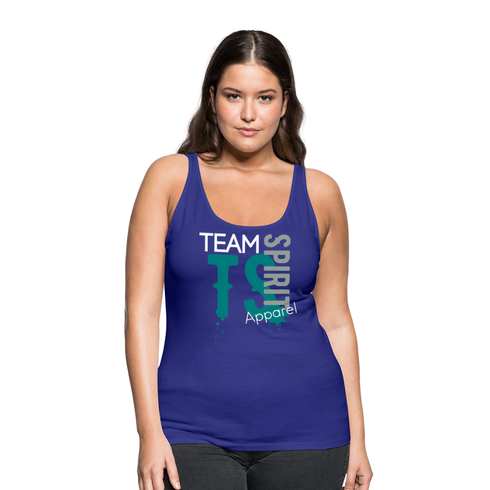 Team Spirit Apparel Women’s Premium Tank Top - royal blue