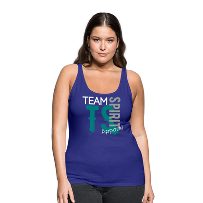 Team Spirit Apparel Women’s Premium Tank Top - royal blue