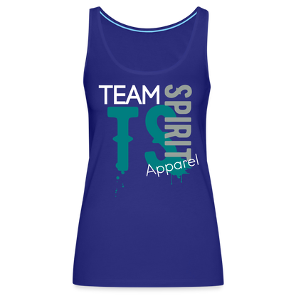 Team Spirit Apparel Women’s Premium Tank Top - royal blue