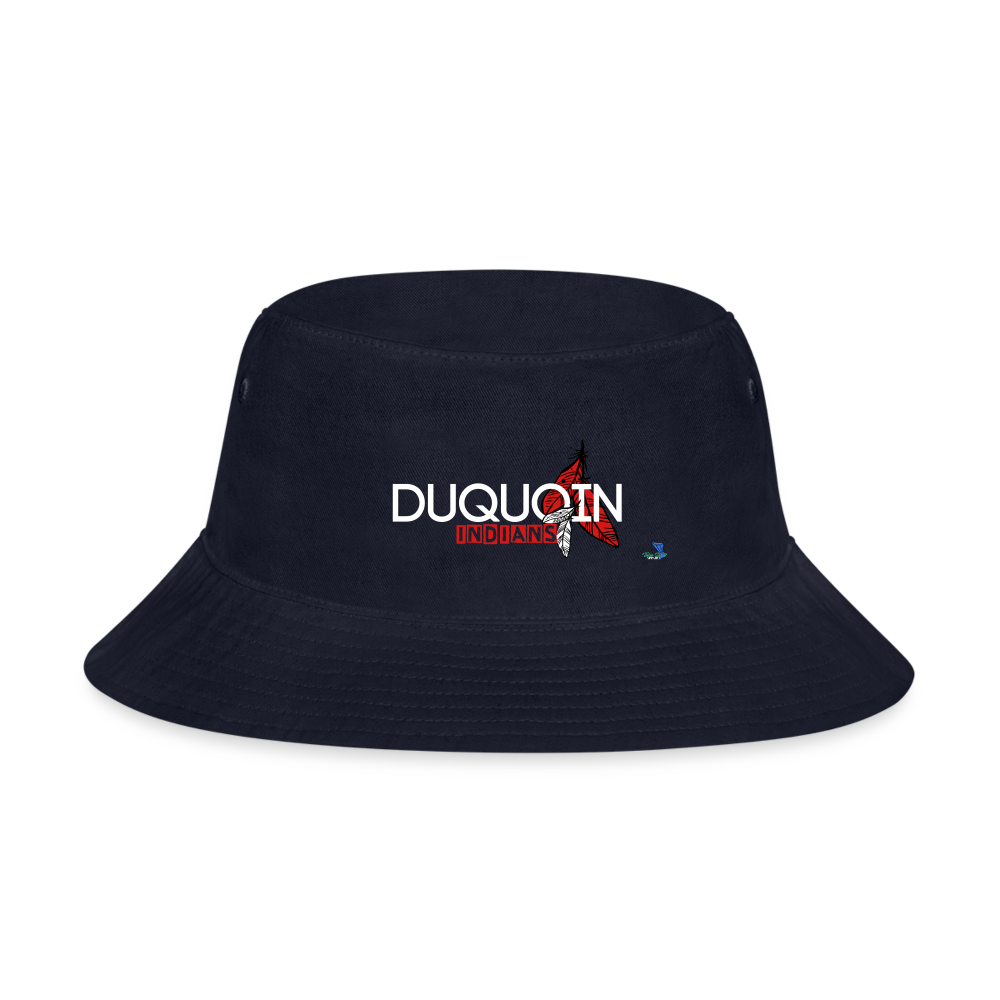 DuQuoin Indians Bucket Hat - navy