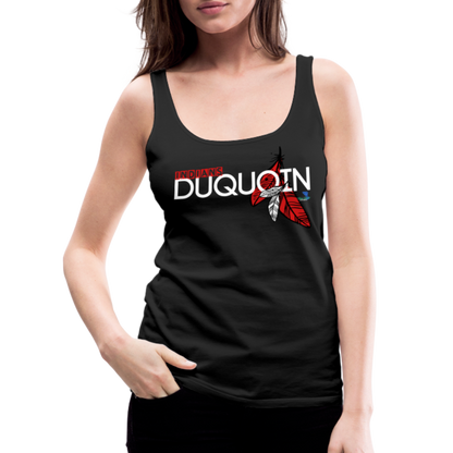 DuQuoin Indians Women’s Premium Tank Top - black