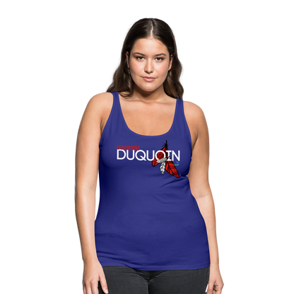 DuQuoin Indians Women’s Premium Tank Top - royal blue