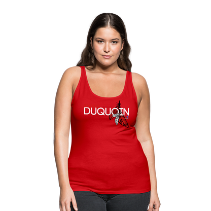 DuQuoin Indians Women’s Premium Tank Top - red