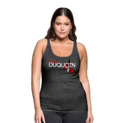 DuQuoin Indians Women’s Premium Tank Top - charcoal grey