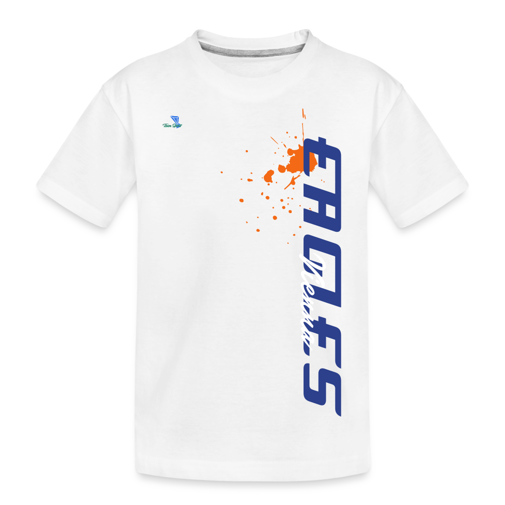 New Vienna Eagles Kid’s Premium Organic T-Shirt - white