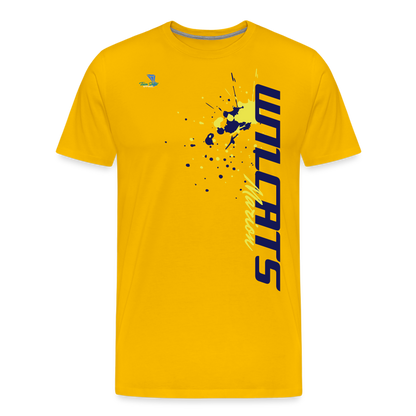 Marion Wildcats Men's Premium T-Shirt - sun yellow