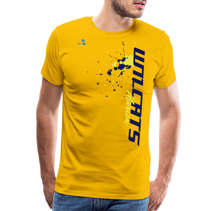 Marion Wildcats Men's Premium T-Shirt - sun yellow