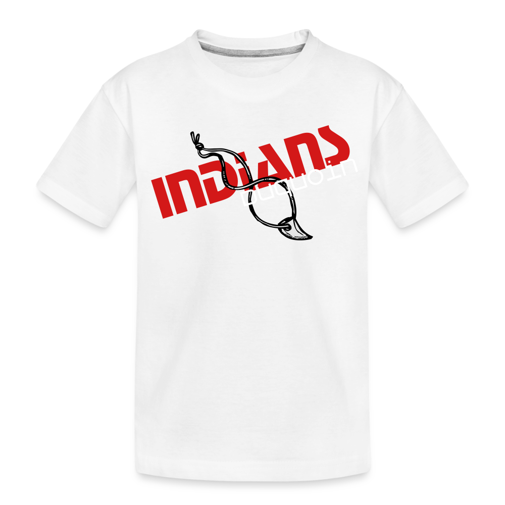 Duquoin Indians Kid’s Premium Organic T-Shirt - white