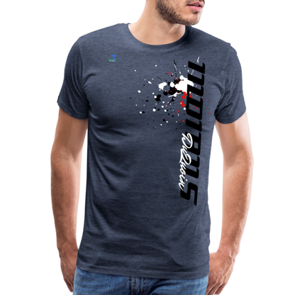 DuQuoin Indians Unisex Premium T-Shirt - heather blue