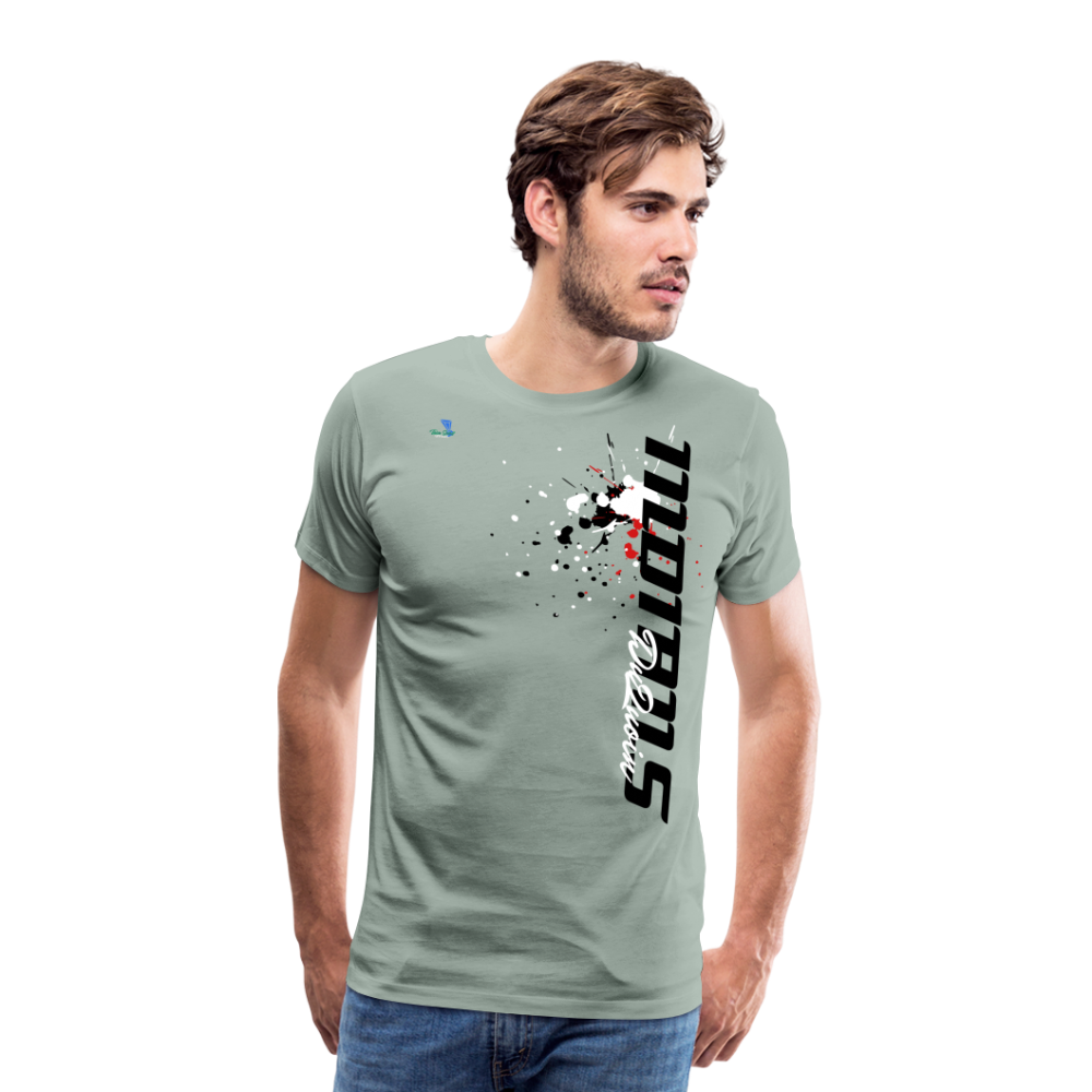 DuQuoin Indians Unisex Premium T-Shirt - steel green