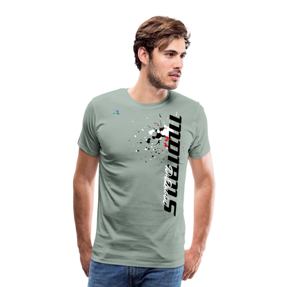 DuQuoin Indians Unisex Premium T-Shirt - steel green