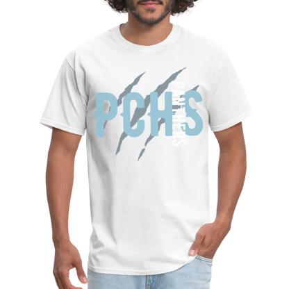 Pinckneyville Panthers Unisex Premium T-Shirt - white