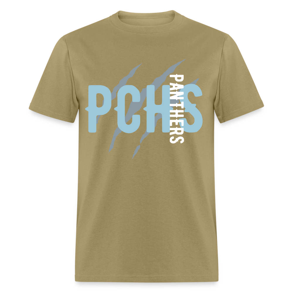 Pinckneyville Panthers Unisex Premium T-Shirt - khaki