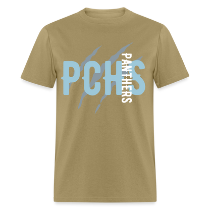 Pinckneyville Panthers Unisex Premium T-Shirt - khaki