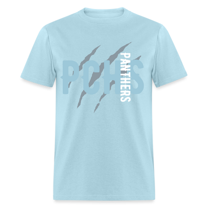 Pinckneyville Panthers Unisex Premium T-Shirt - powder blue