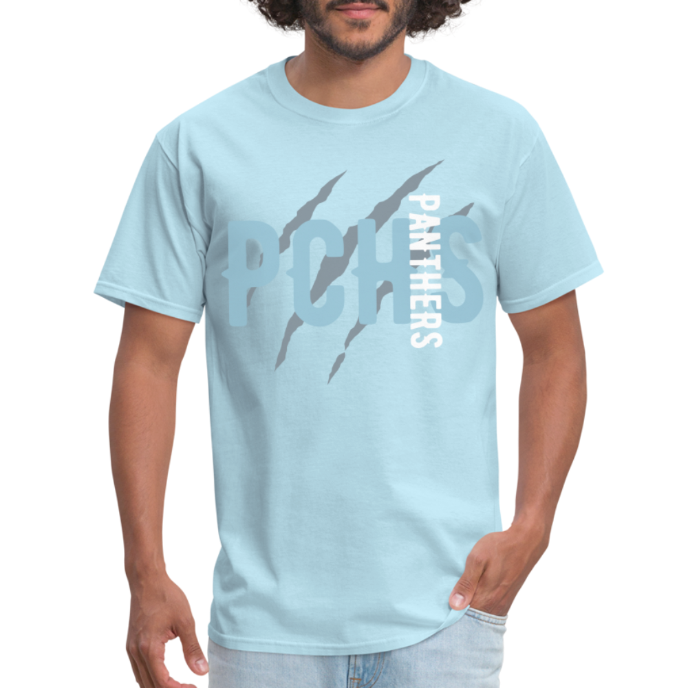 Pinckneyville Panthers Unisex Premium T-Shirt - powder blue