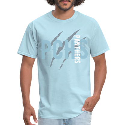 Pinckneyville Panthers Unisex Premium T-Shirt - powder blue