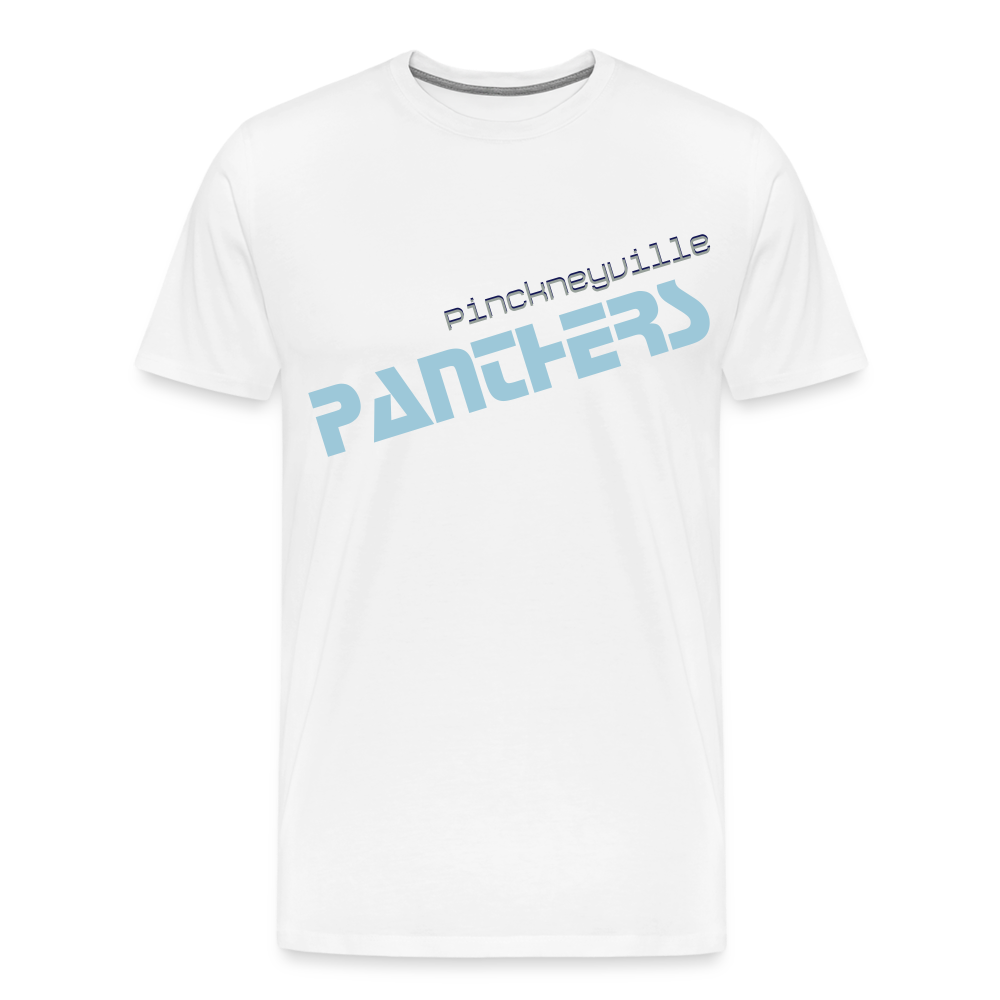 Pinckneyville Panthers Premium Organic T-Shirt - white