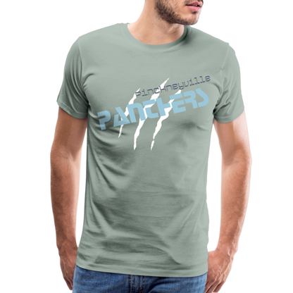 Pinckneyville Panthers Premium Organic T-Shirt - steel green