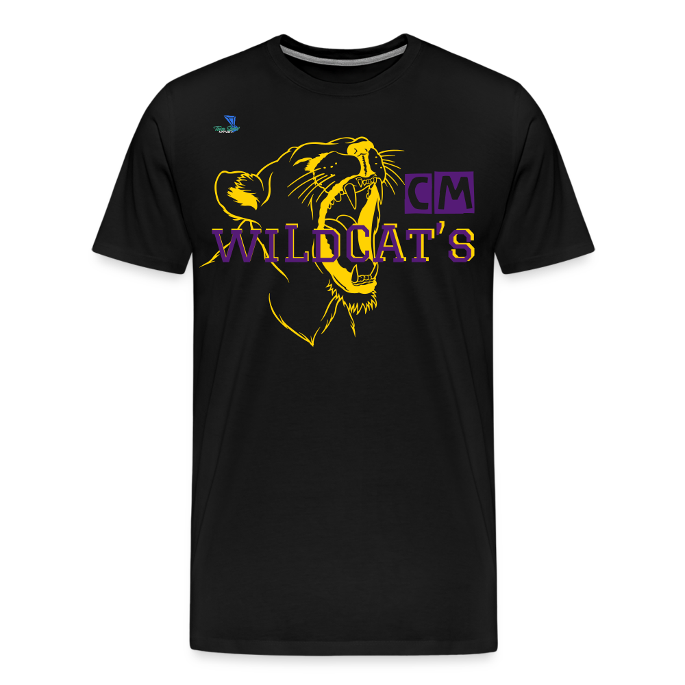 Carrier Mills Wildcats Unisex Premium T-Shirt - black