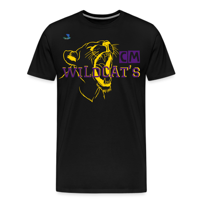 Carrier Mills Wildcats Unisex Premium T-Shirt - black